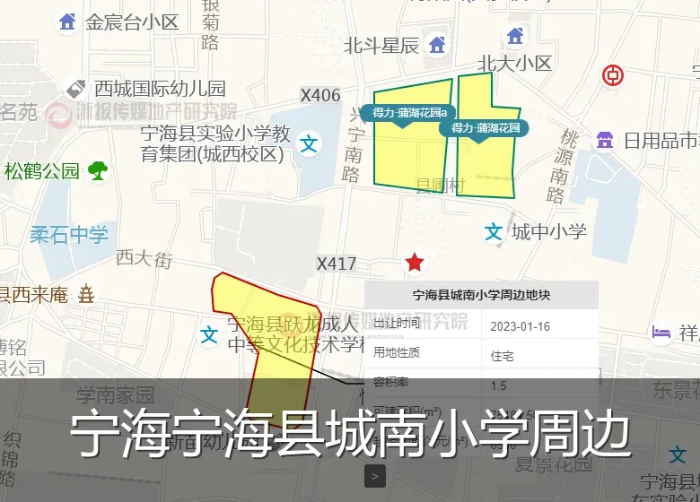 宁海宁海县城南小学周边