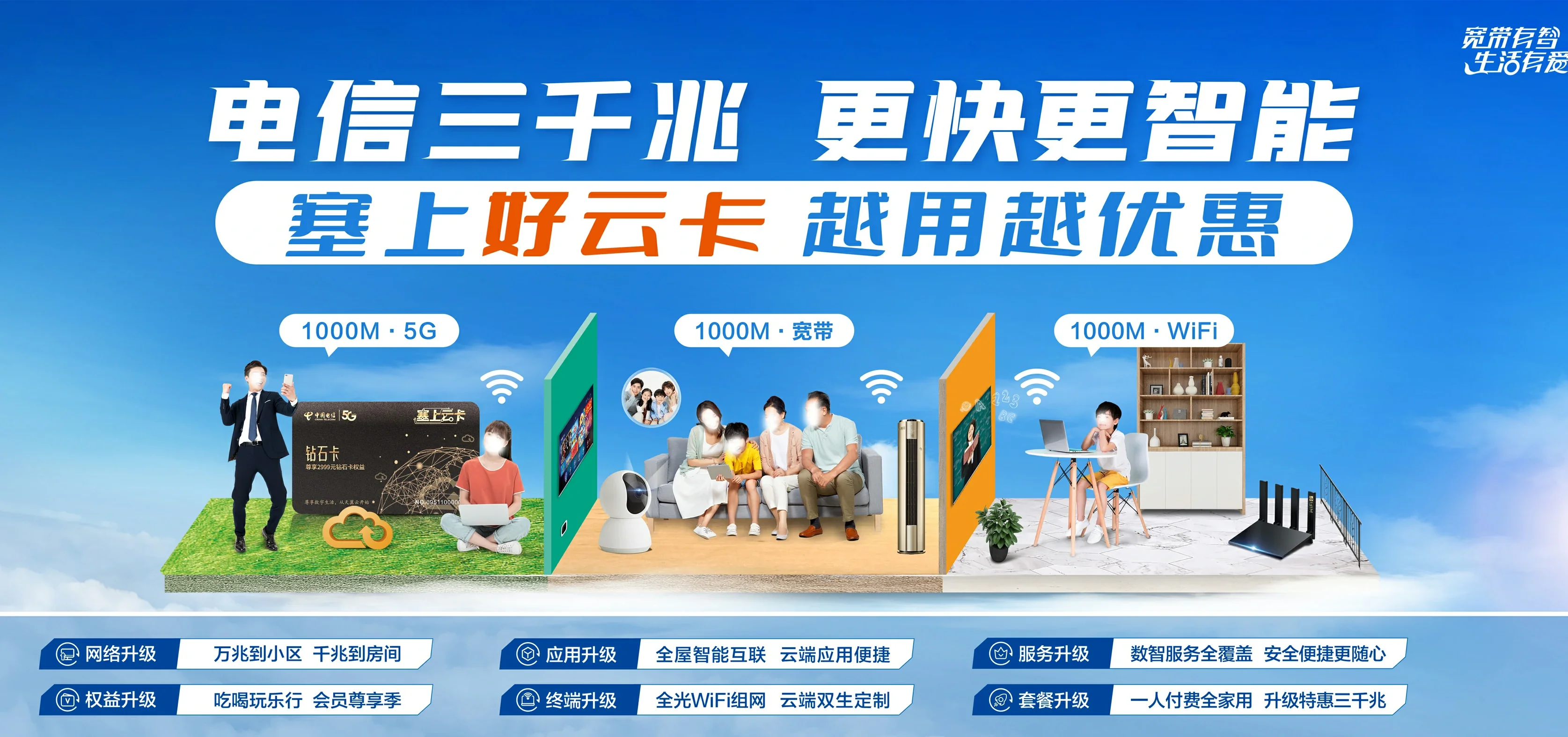 中国电信 宁海县电信宽带 宽带套餐